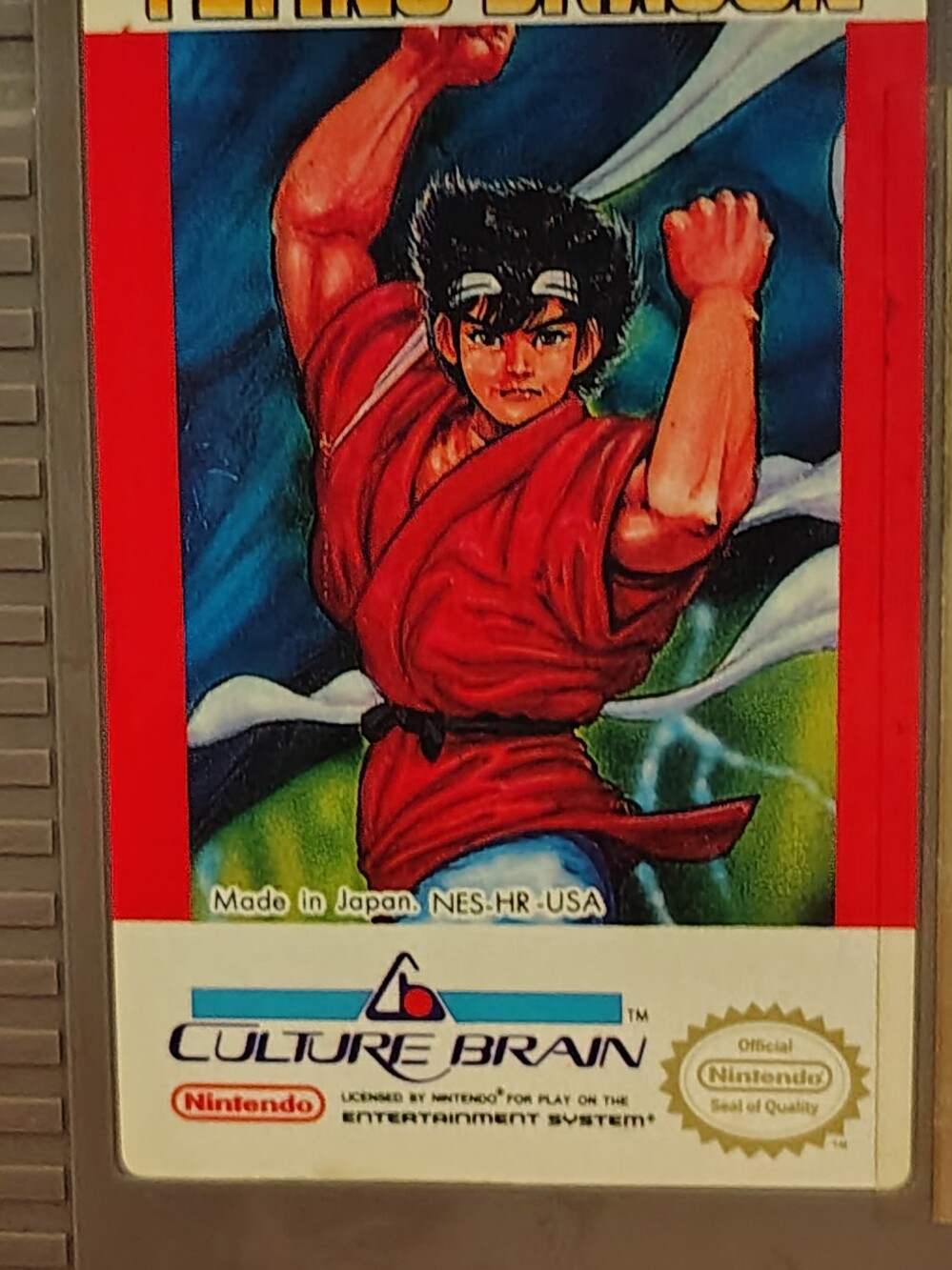 Vintage Flying Dragon The Secret Scroll Nintendo NES Game Complete CIB
